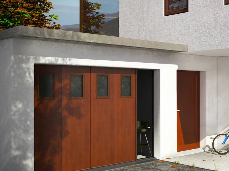 Portes de garage — réalisation CLOSURIA à Besançon et dans le Doubs